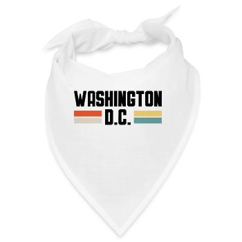 WASHINGTON DC - Bandana - Weiß - Vorne