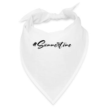Sommerzeit - Bandana - Weiß - Vorne
