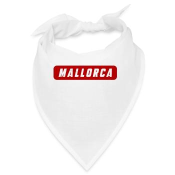 Mallorca - Bandana - Weiß - Vorne
