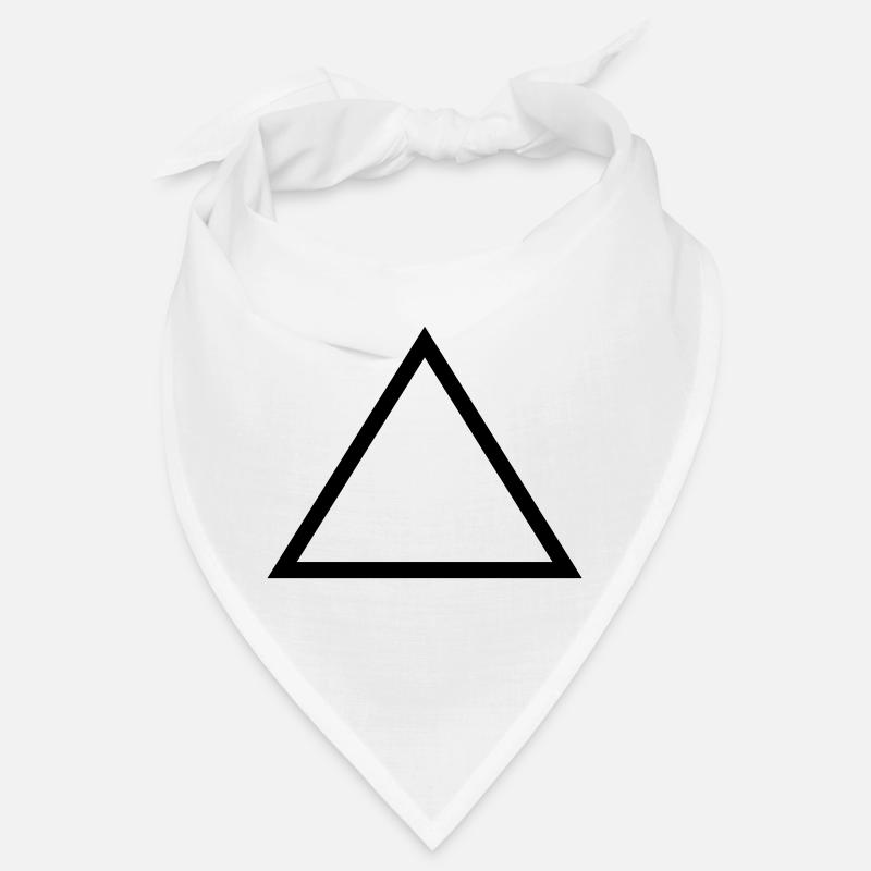 Dreieck - Bandana - Weiß