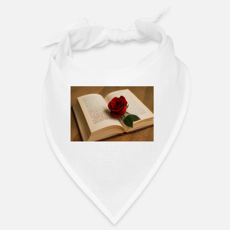 Beech and red rose Bandana