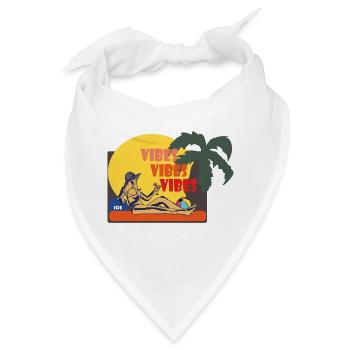 Sommer - Bandana - Weiß - Vorne