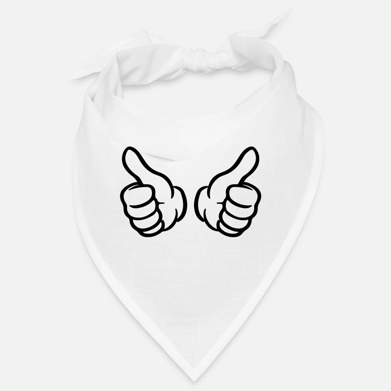 Thumbs Up Hand Like Bandana