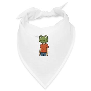 Pepe Leben stinkt - Bandana - Weiß - Vorne