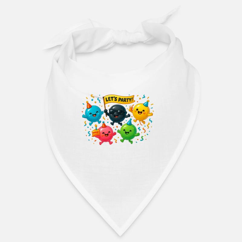 Escouade de ballons - Bandana - blanc