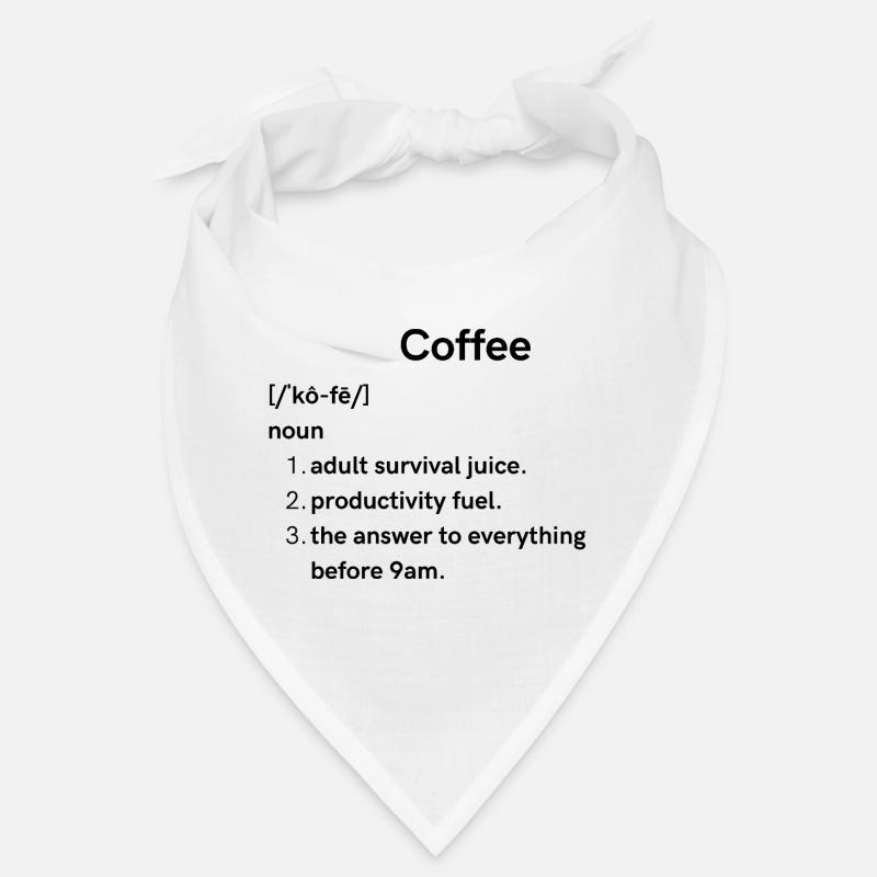 coffee Bandana