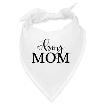 Boy mom - Bandana - Weiß - Vorne