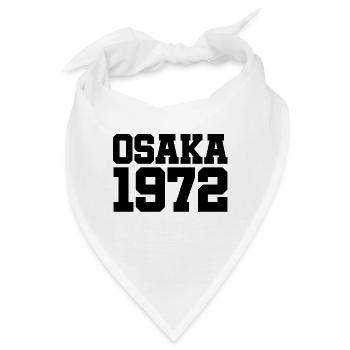 Osaka 1972 - Japan - Asia - Asien - Bandana - Weiß - Vorne