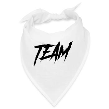 team - Bandana - Weiß - Vorne