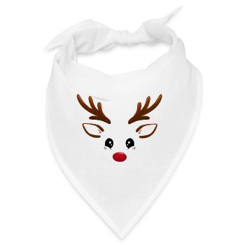 Rudolph Rentier - Bandana - Weiß - Vorne