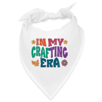 In my crafting era - Bandana - Weiß - Vorne