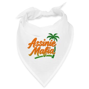 Assinie-Mafia - Bandana - Weiß - Vorne