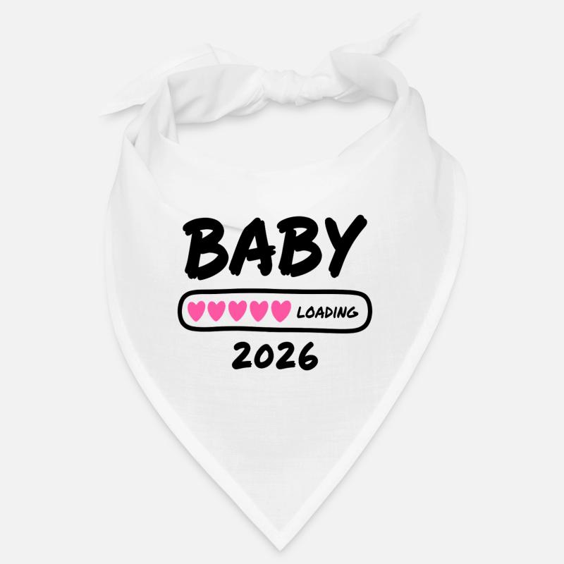 Baby Loading 2026 Pregnancy Parents Bandana