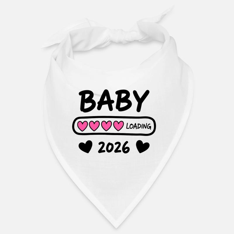 Baby Loading 2026 Pregnancy Parents Bandana