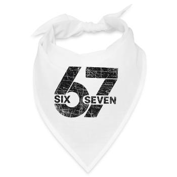 67 Six Seven - Bandana - Weiß - Vorne