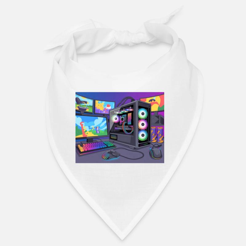 Configuration de jeu RGB colorée Bandana