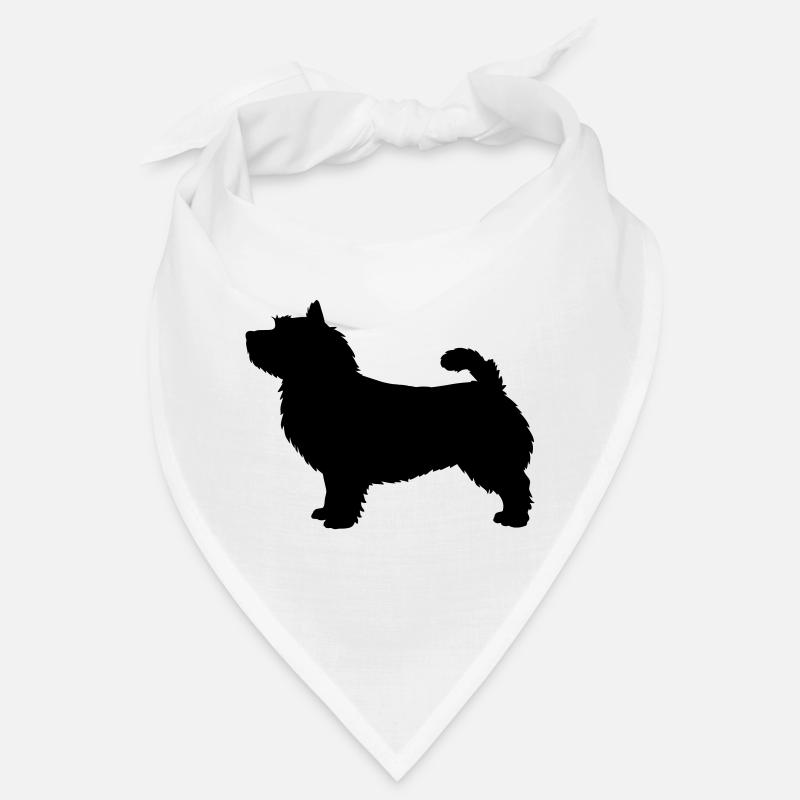 Silhouette du Norwich Terrier Bandana