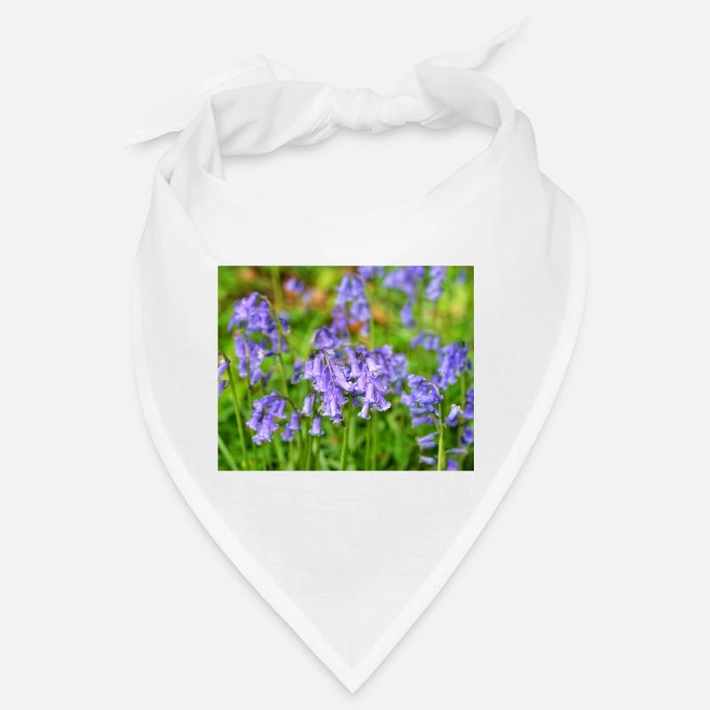 Jacinthes bleus - Floraison printanière violette Bandana