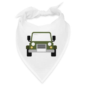 Geländefahrzeug - Bandana - Weiß - Vorne