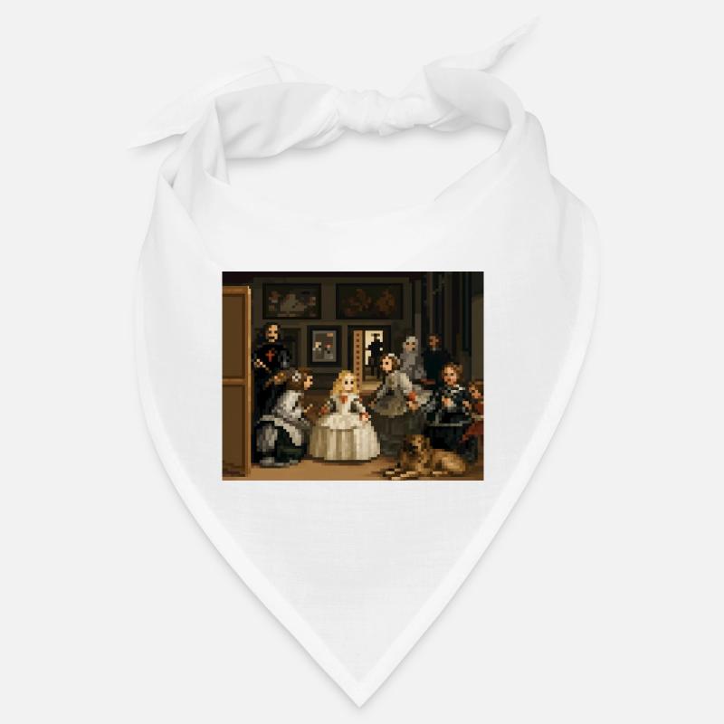 Pixelierte Las Meninas Bandana