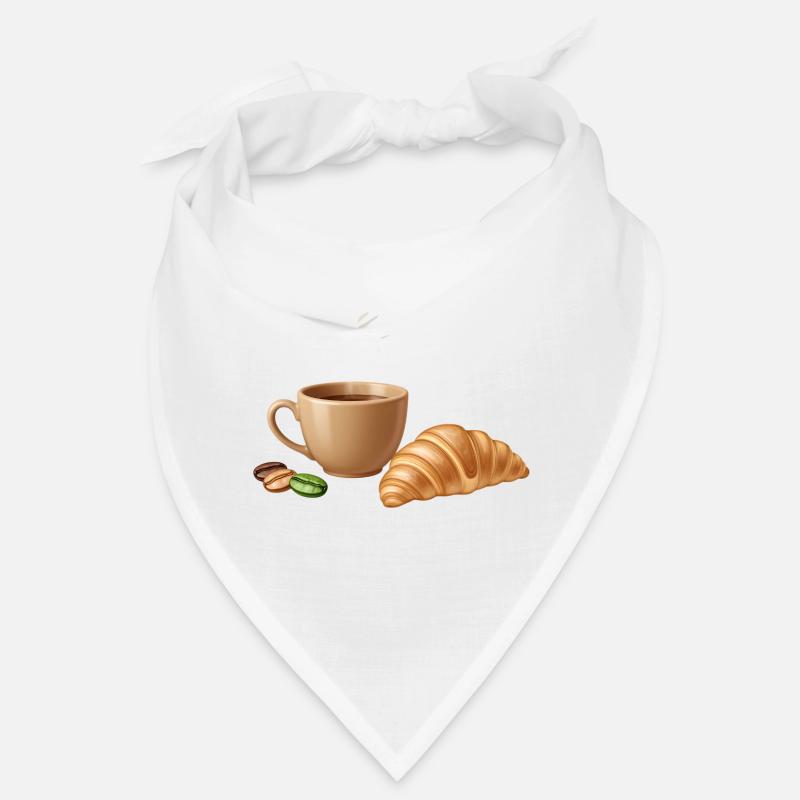 Coffee Croissant Moment Bandana