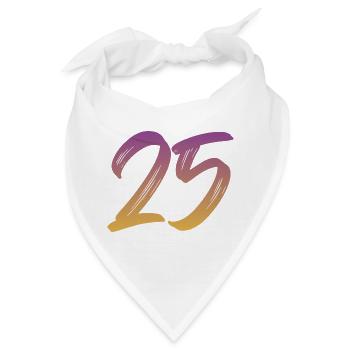 25 - Bandana - Weiß - Vorne