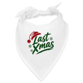 Last Xmas Mütze - Bandana - Weiß - Vorne