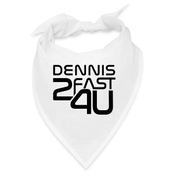 Dennis - Bandana - Weiß - Vorne