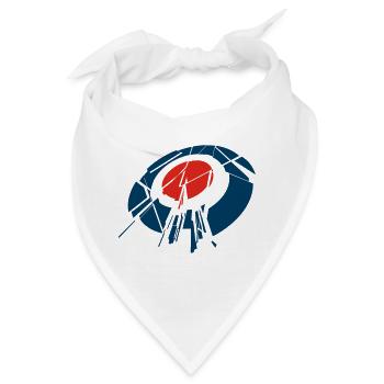 Dart - Bandana - Weiß - Vorne