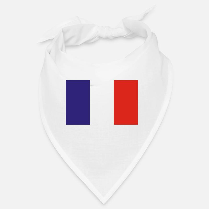 France - Bandana - blanc
