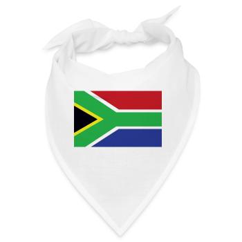 Südafrika - Bandana - Weiß - Vorne