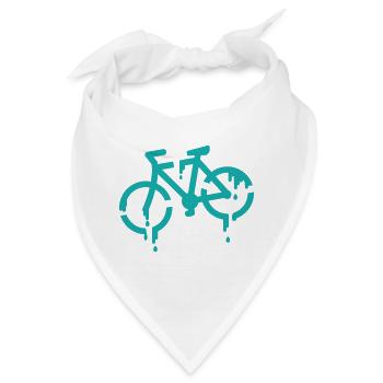 stencil bike - Bandana - Weiß - Vorne