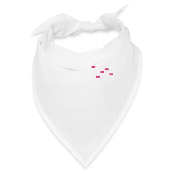 hard style hardstyle equalizer DE - Bandana - Weiß - Vorne