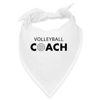 Volleyball Coach - Bandana - Weiß - Vorne