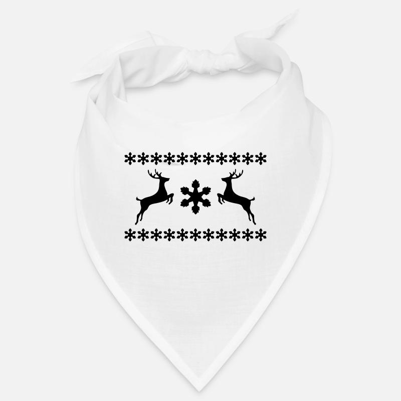 Rentier Weihnachten Pullover Bandana