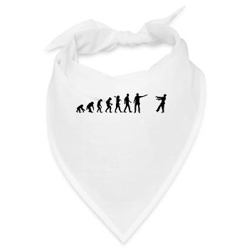 Apokalypse kann kommen - Bandana - Weiß - Vorne