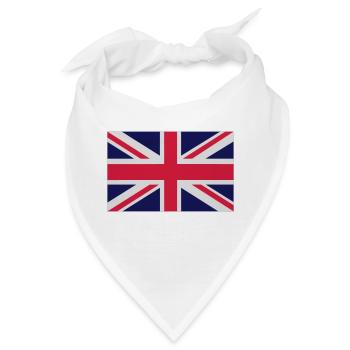 British Flag - Bandana - Weiß - Vorne