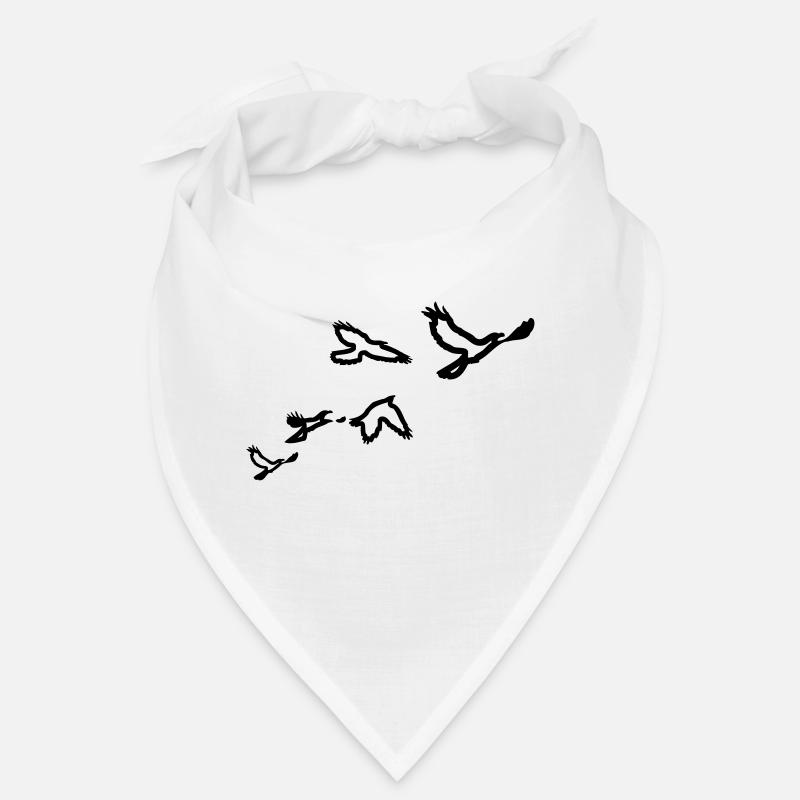 5 Voegel (1 color) Bandana