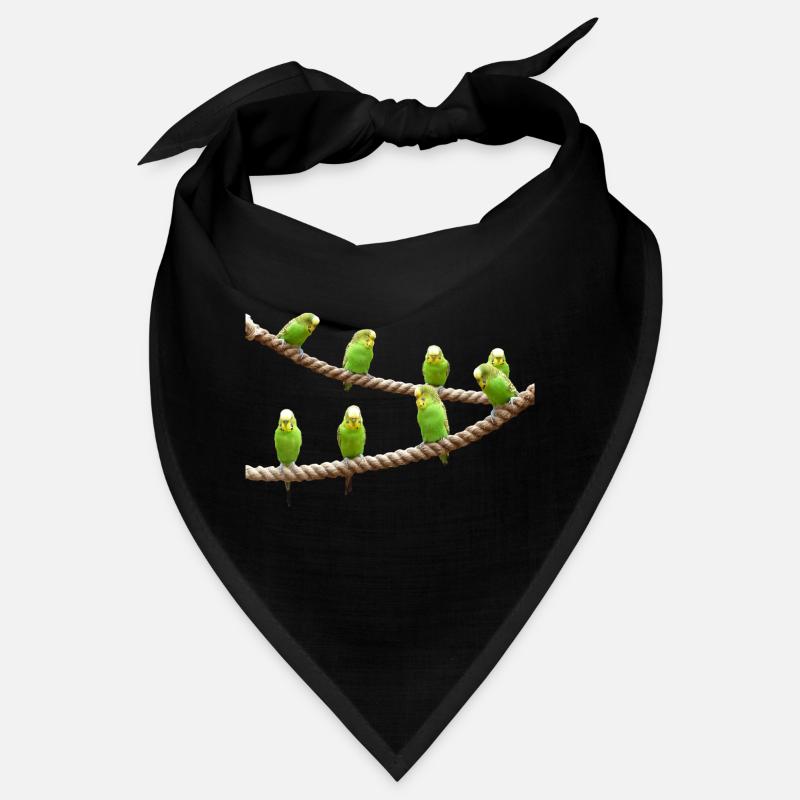 wellensttiche oiseaux perruche voegel Bandana