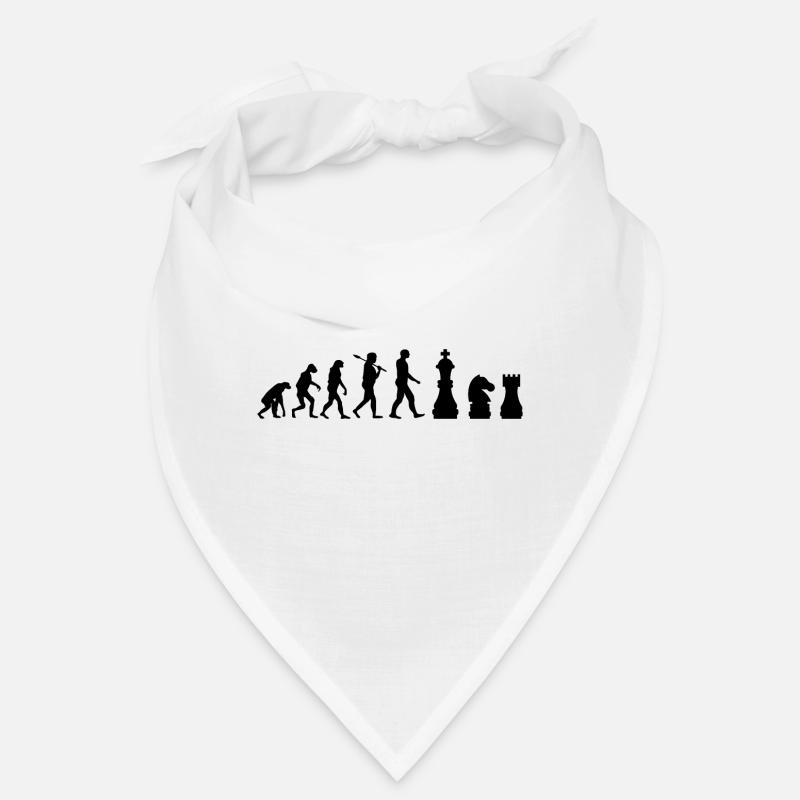 pièces d'échecs d'échecs Evolution cadeau Bandana