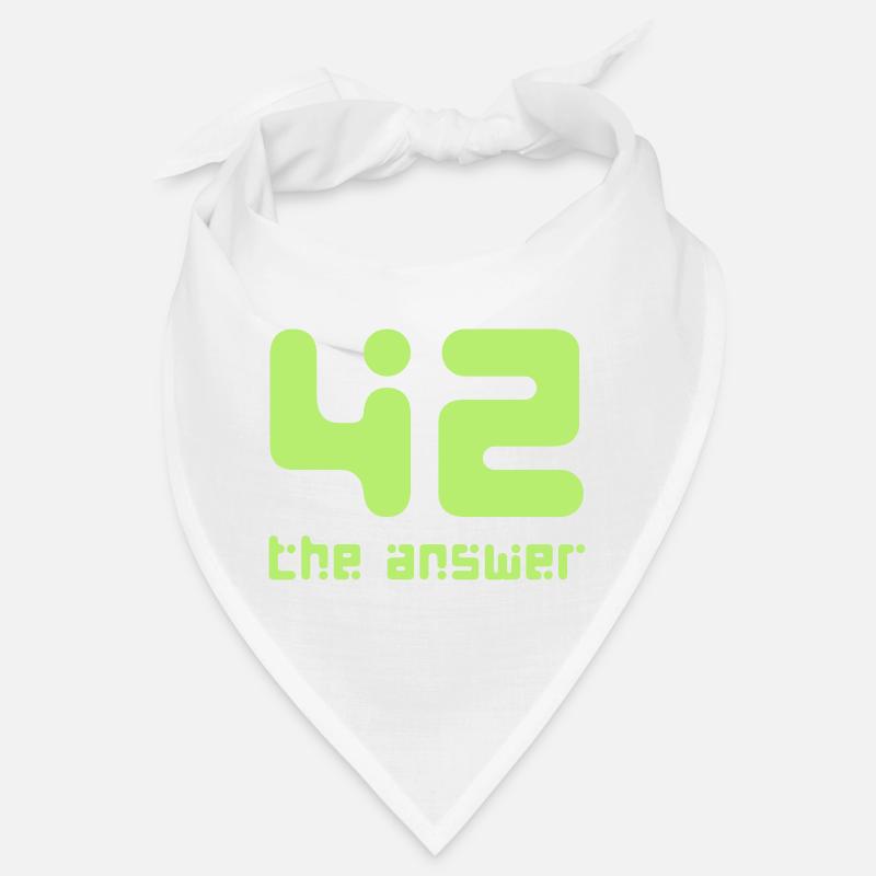 42, la réponse d’Answer Galaxis Science Fiction UFO Bandana