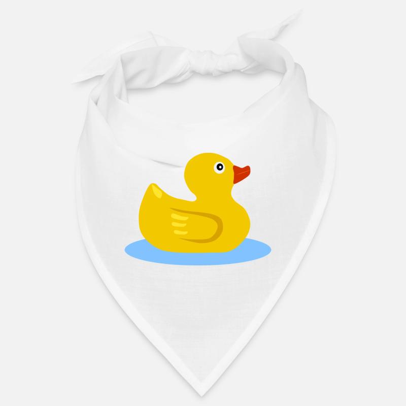 Canards de bain - Bandana - blanc