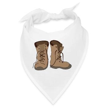 schuhe highheels schoes flipflops boots stiefel21 - Bandana - Weiß - Vorne
