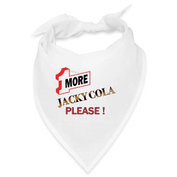 1 MORE Jacky Cola - Bandana - Weiß - Vorne