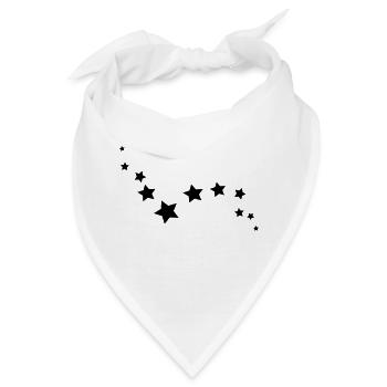 stars - Bandana - Weiß - Vorne