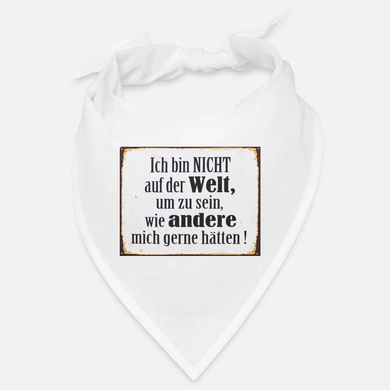 Selbstbewusstsein Spruch Geschenk Bandana