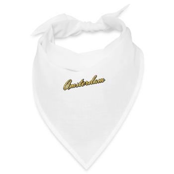 Amsterdam - Bandana - Weiß - Vorne