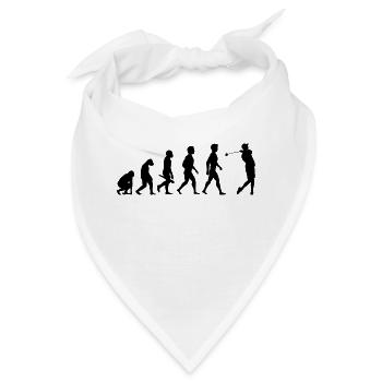 golfsport golfplatz golfspieler caddy golfer green - Bandana - Weiß - Vorne