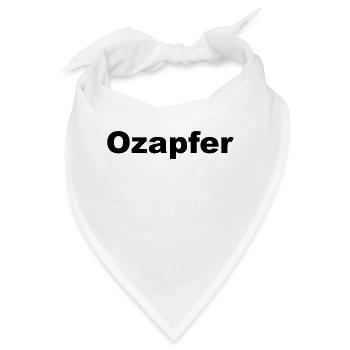 Ozapfer - Bandana - Weiß - Vorne