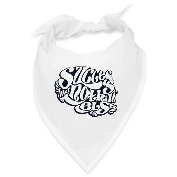 Erfolg und sonst nichts - Bandana - Weiß - Vorne